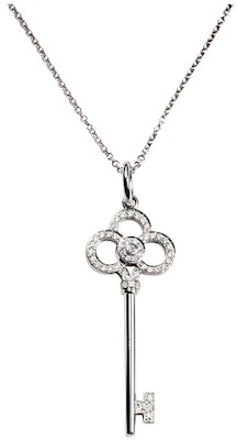 (W) Tiffany & Co. 皇冠鑰匙吊墜項鍊 18K白金 女士銀色 GRP08178 Buy (W) Tiffany & Co. 皇冠鑰匙吊墜項鍊 18K白金 女士銀色 GRP08178