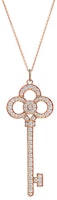 (Women) Tiffany & Co. Crown Key Pendant Necklace 18K Rose Gold Diamond for Women. GRP11490 (Women) Tiffany & Co. Crown Key Pendant Necklace 18K Rose Gold Diamond for Women. GRP11490