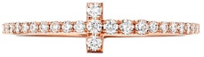 Buy (W) Tiffany & Co. Cincin Salib Berlian 18K Rose Gold. GRP08658