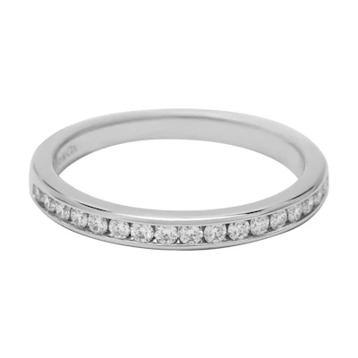 (Women) TIFFANY & CO. Diamond Platinum Wedding Ring for Women. GRP01827