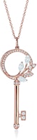 (Women) TIFFANY & CO. Diamond Vine Circle Key Pendant Gold for Women. GRP11226 (Women) TIFFANY & CO. Diamond Vine Circle Key Pendant Gold for Women. GRP11226