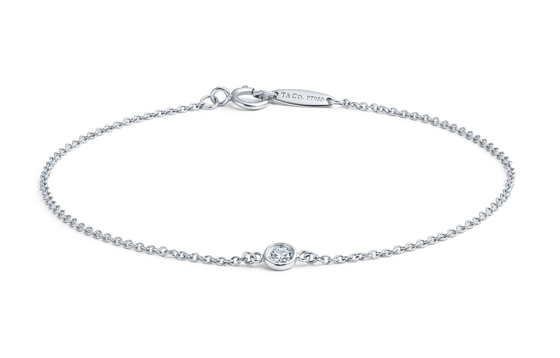 (Women) Tiffany & Co. Diamonds by the Yard Platinum Diamond Bracelet Silver 60099277 圖 2