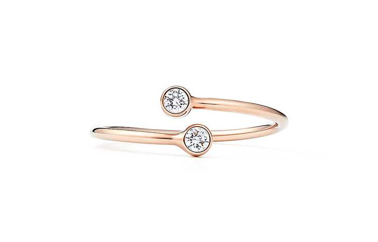 Order (Women) Tiffany & Co. Elsa Peretti 18K Rose Gold Ring for Women - Luxury Jewelry GRP09632