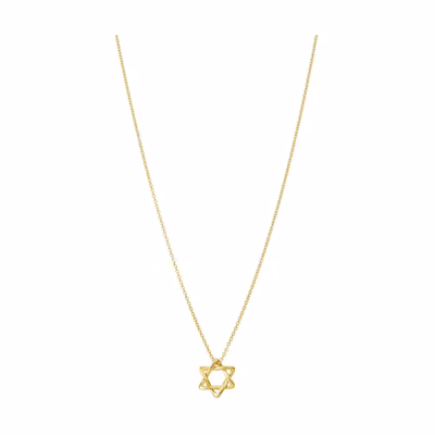 (Women) TIFFANY & CO. Elsa Peretti 6-Point Star Pendant 18K Gold Necklace Gold . GRP03074