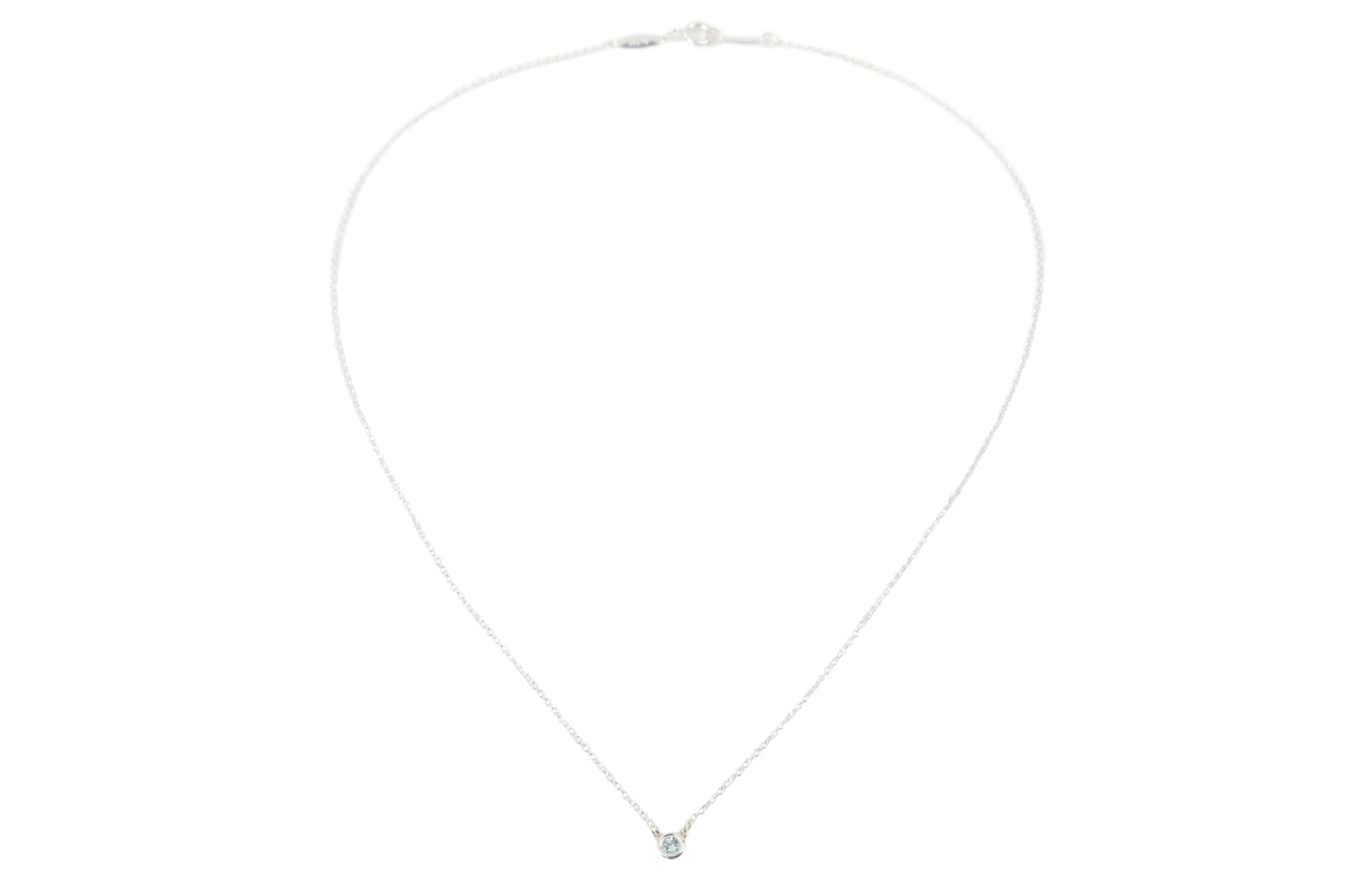 (Women) TIFFANY & CO. Elsa Peretti® 925 Sterling Silver Necklace Silver for Women 25224884 圖 3