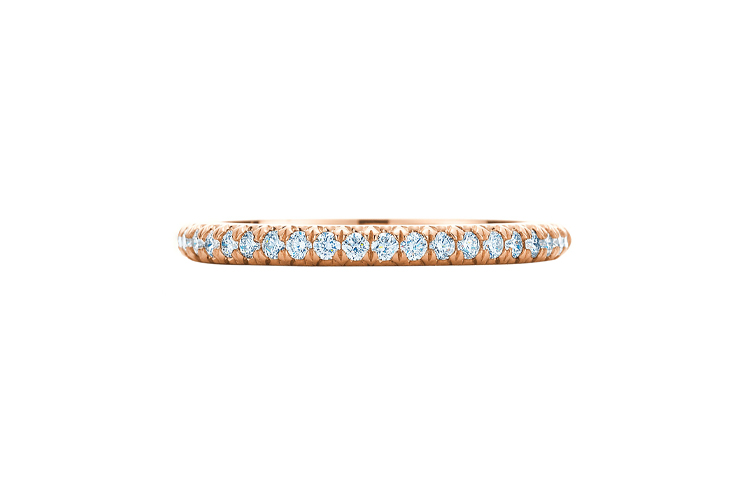Order (W) TIFFANY & CO. Elsa Peretti® Soleste 鑽石18K玫瑰金女戒 GRP07556