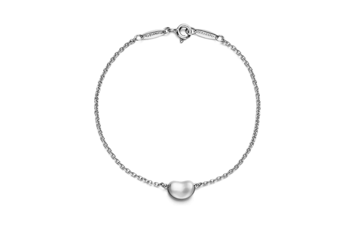 (Women) TIFFANY & CO. Elsa Peretti Bean Design 925 Silver Bracelet for Women - Silver. 60149003