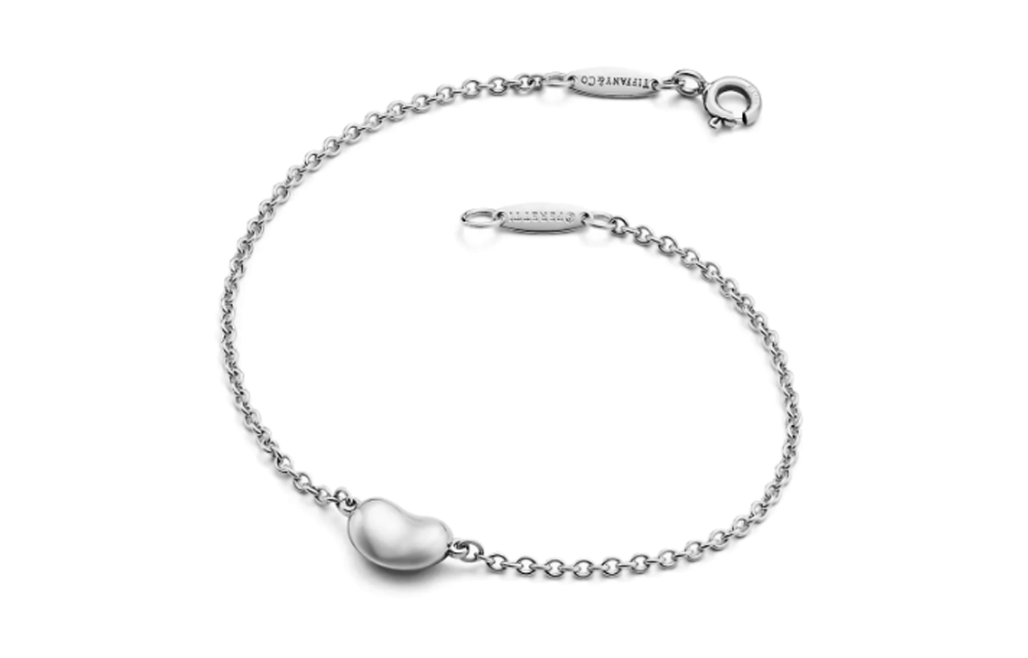(Women) TIFFANY & CO. Elsa Peretti Bean Design 925 Silver Bracelet for Women - Silver. 60149003 圖 3