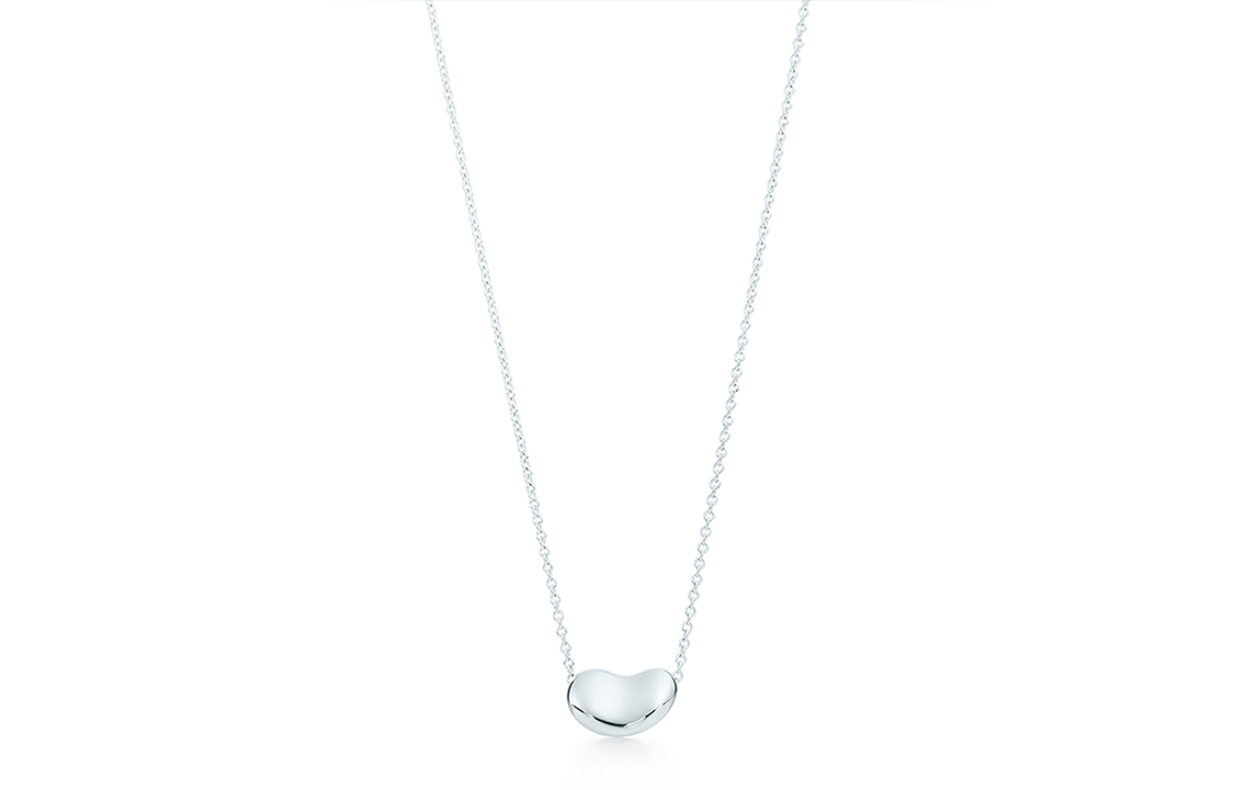 Lookbook (W) 蒂芙尼Tiffany & Co. Elsa Peretti豆子吊坠项链925纯银时尚配饰 GRP11429