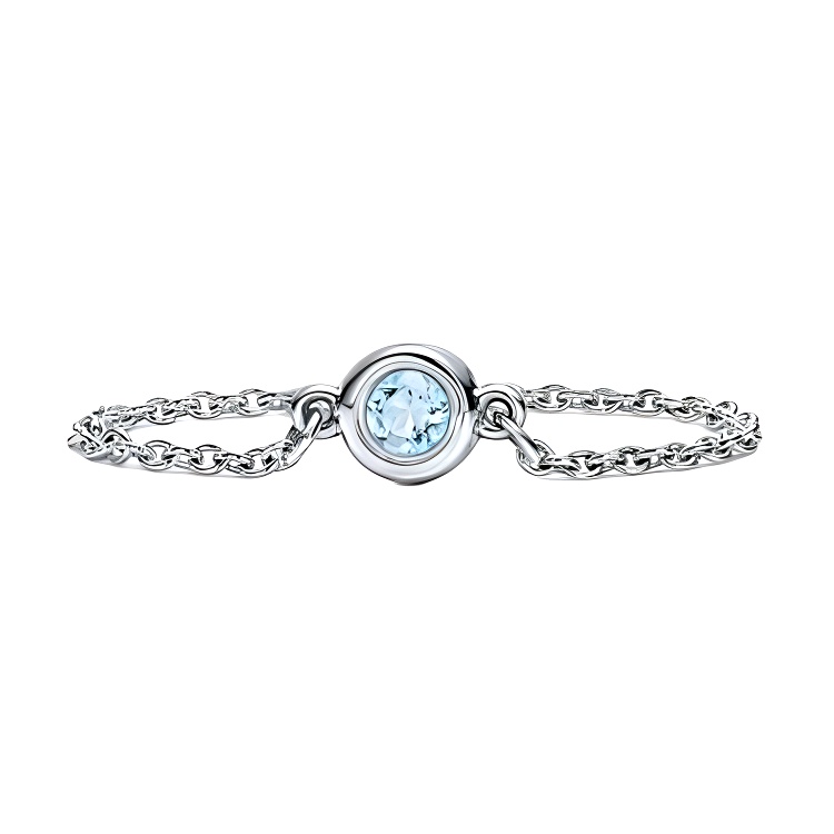(Women) TIFFANY & CO. Elsa Peretti Color by the Yard 925 Silver Ring for Women. GRP06779