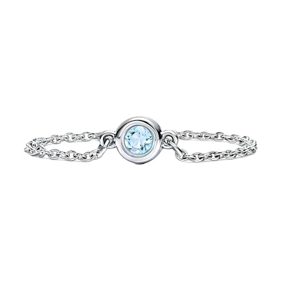 (Women) TIFFANY & CO. Elsa Peretti Color by the Yard 925 Silver Ring for Women. GRP06779