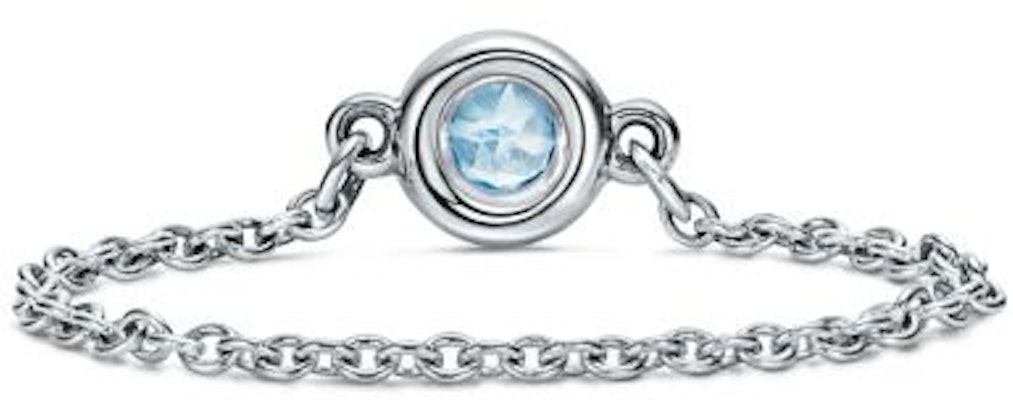 (W) TIFFANY & CO. 女款Elsa Peretti純銀彩色圓點戒指925銀戒22 GRP06779 Shop (W) TIFFANY & CO. 女款Elsa Peretti純銀彩色圓點戒指925銀戒22 GRP06779