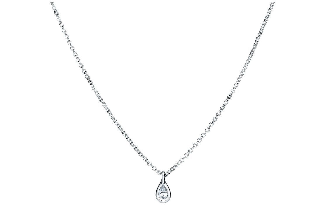 (Women) Tiffany & Co. Elsa Peretti Diamonds by the Yard 925 Silver Necklace for Women 60146410