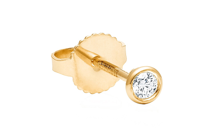 Lookbook (W) 蒂芙尼Elsa Peretti 18K金鑽石耳環 女款 GRP00118