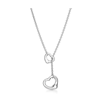 (Women) TIFFANY & CO. Elsa Peretti Elegant Minimalist 925 Silver Necklace for Women 60126628
