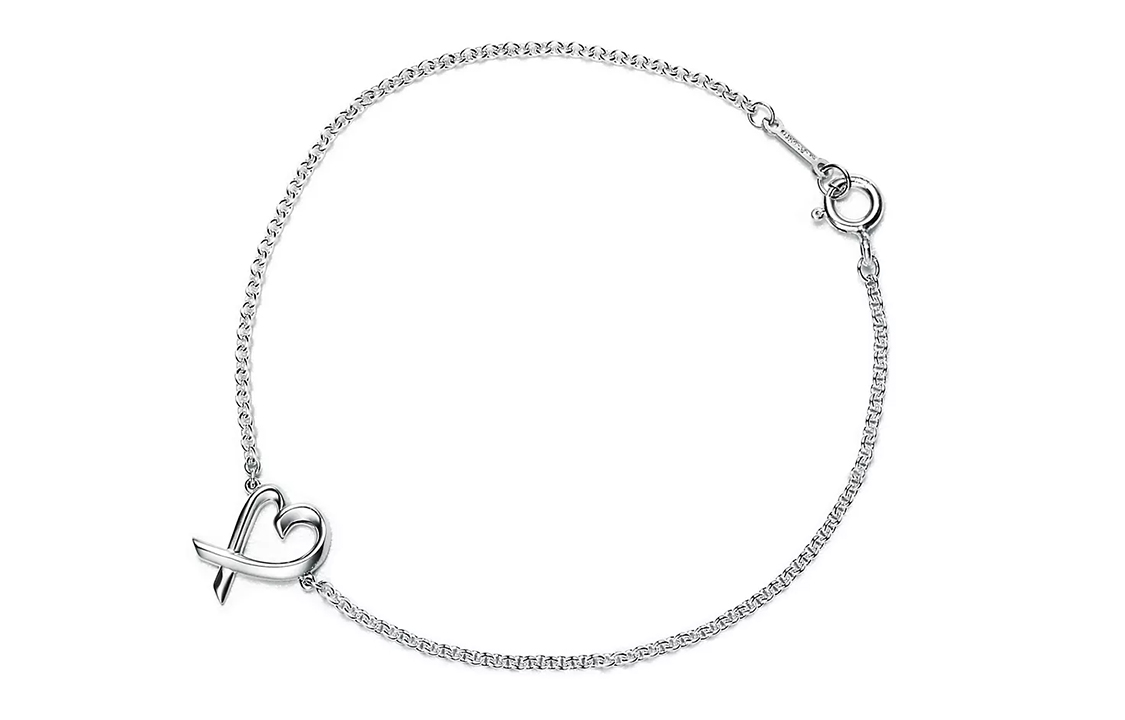 Order (W) TIFFANY & CO. Elsa Peretti 愛心純銀手鏈 女款. 60148084