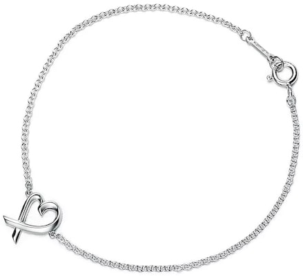 (W) TIFFANY & CO. Elsa Peretti 愛心純銀手鏈 女款. 60148084 Order (W) TIFFANY & CO. Elsa Peretti 愛心純銀手鏈 女款. 60148084