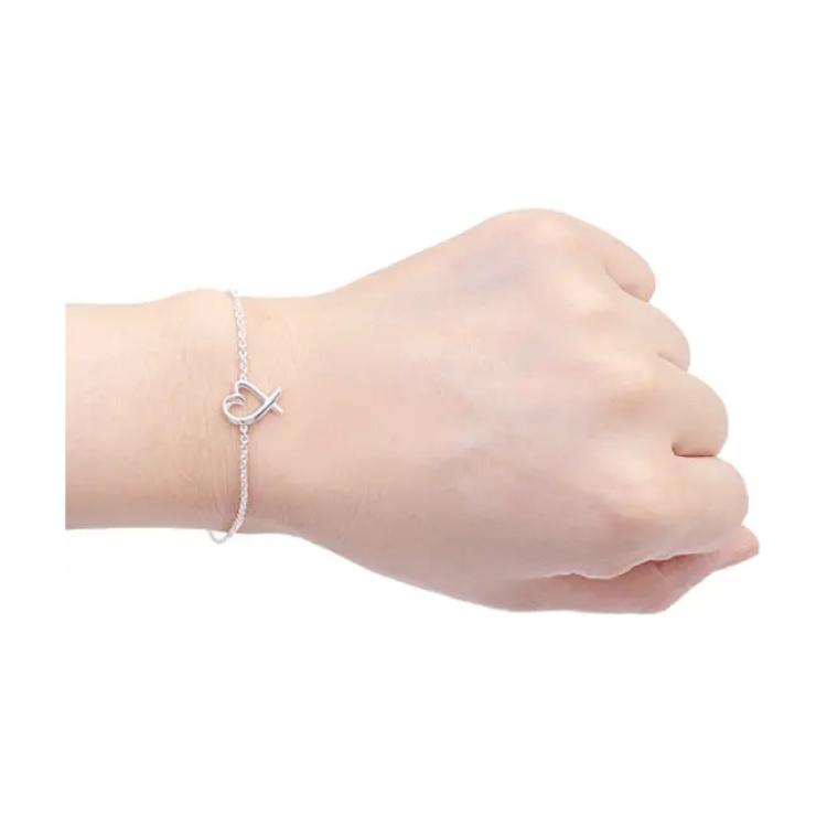 Details for (W) TIFFANY & CO. Elsa Peretti 愛心純銀手鏈 女款. 60148084