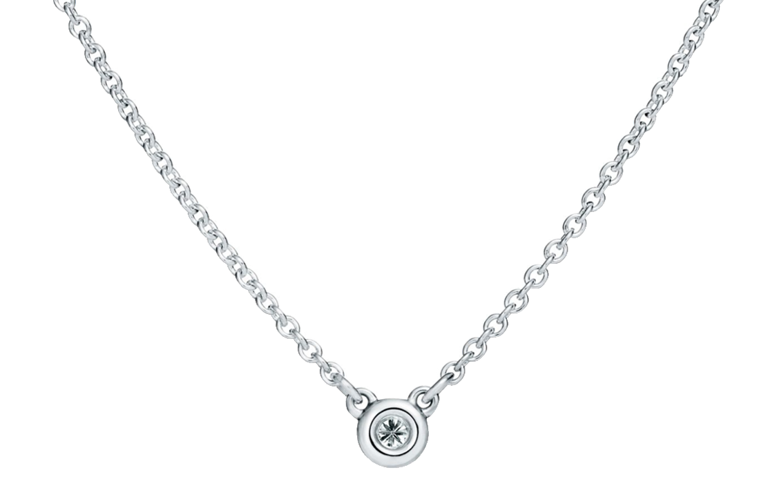 (Women) TIFFANY & CO. Elsa Peretti Minimalist 925 Silver Necklace for Women - Silver. 60017891 圖 2