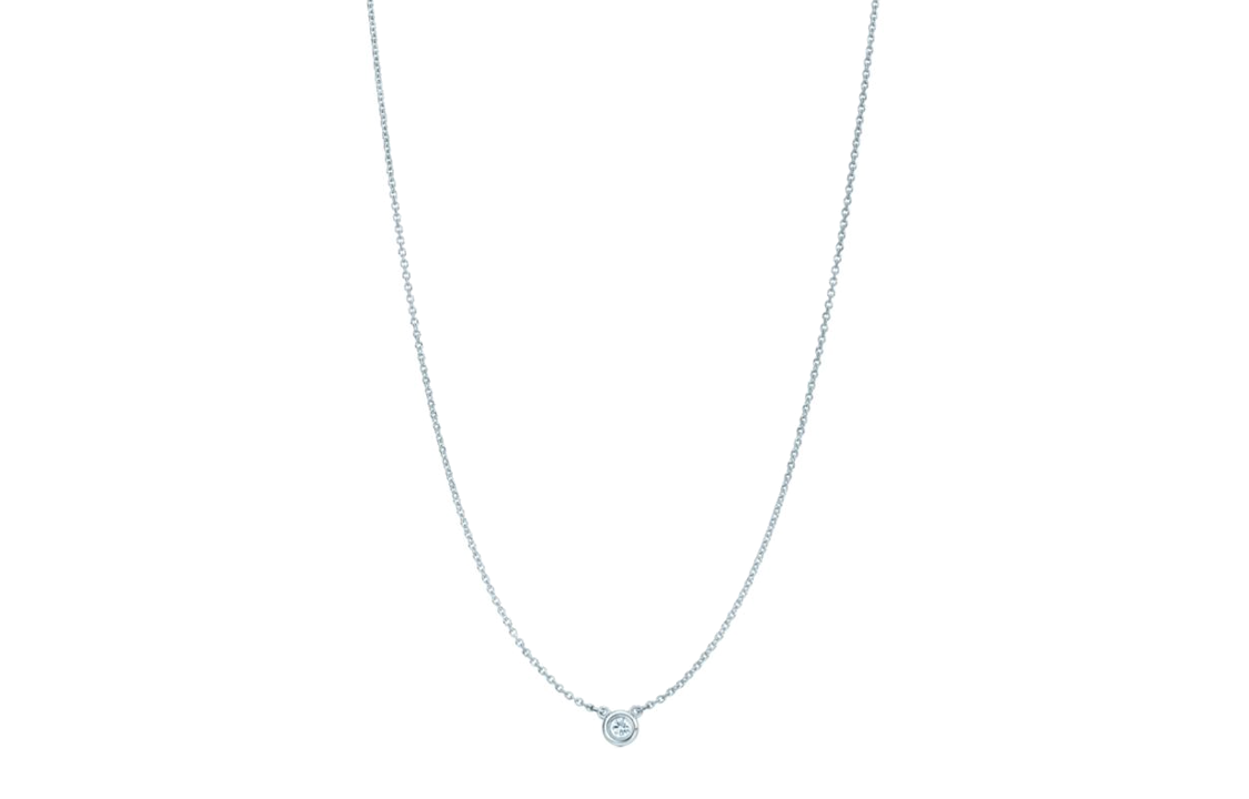 (Women) TIFFANY & CO. Elsa Peretti Minimalist 925 Silver Necklace for Women - Silver. 60017891 圖 3
