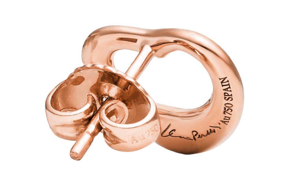 Lookbook (W) TIFFANY & CO. Elsa Peretti Open Heart 18K玫瑰金心形耳環 女款 GRP11359