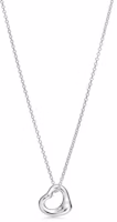 (Women) TIFFANY & CO. Elsa Peretti Open Heart 925 Silver Necklace for Women. GRP06386 (Women) TIFFANY & CO. Elsa Peretti Open Heart 925 Silver Necklace for Women. GRP06386