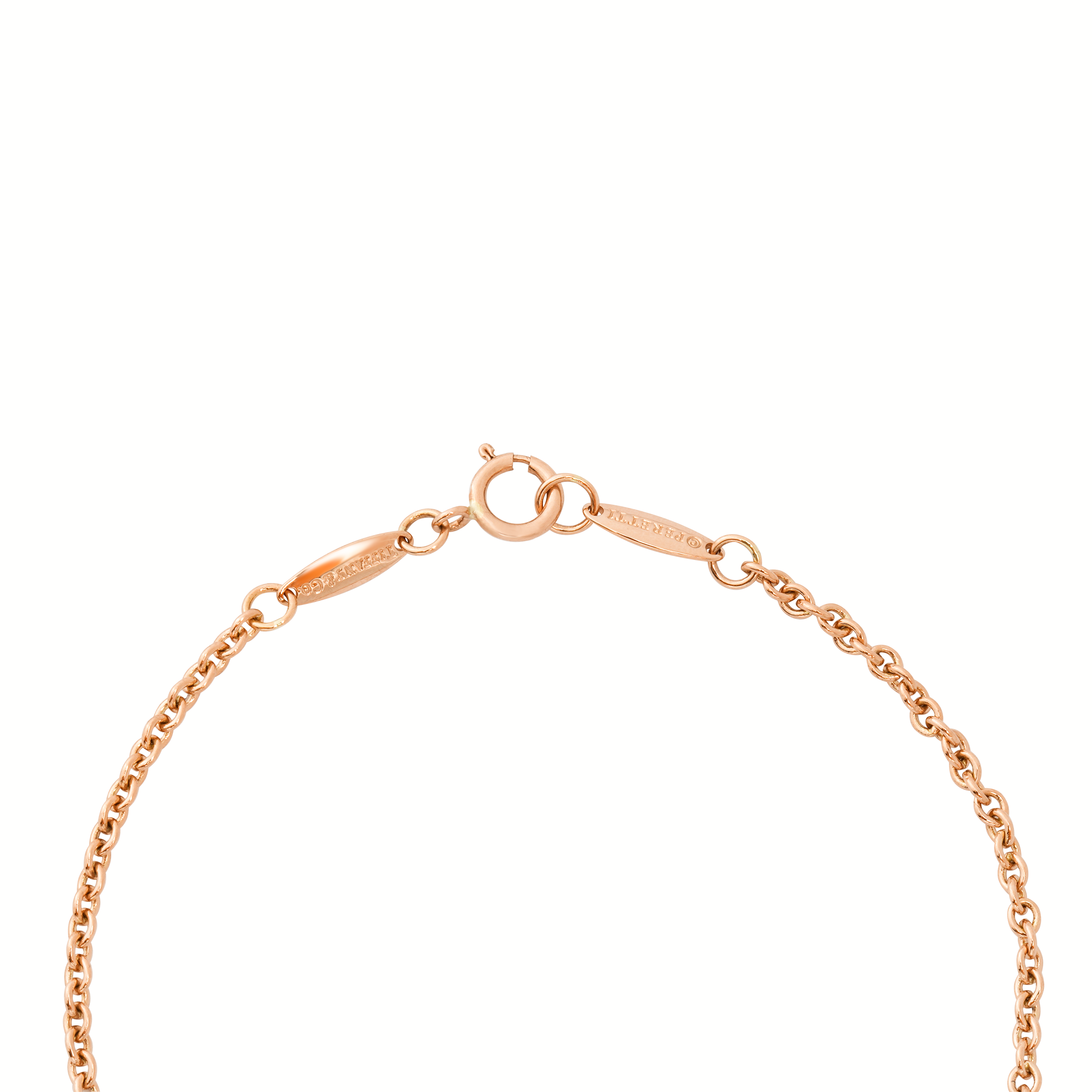 (Women) TIFFANY & CO. Elsa Peretti Open Heart Large 18K Rose Gold Bracelet for Women 28781199 圖 5