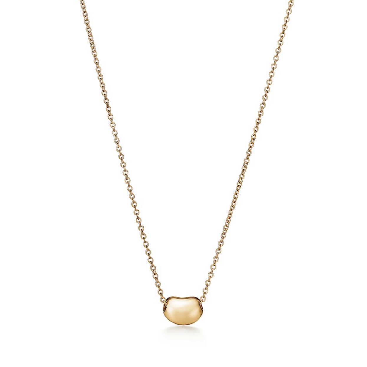 (Women) Tiffany & Co. Elsa Peretti Pea Pendant 18K Gold Necklace for Women - Gold. GRP11431