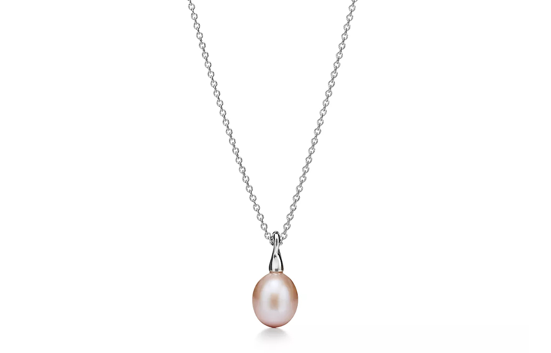 (Women) Tiffany & Co. Elsa Peretti Pearl Pendant Necklace S925 for Women. 60020692 圖 2