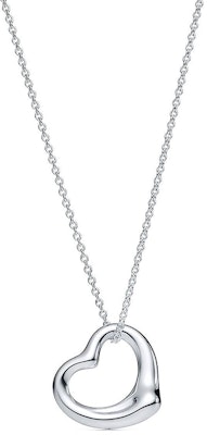 (W) 蒂芙尼Tiffany&Co. 艾爾莎Peretti銀心形吊墜項鍊女款 60020474 Order (W) 蒂芙尼Tiffany&Co. 艾爾莎Peretti銀心形吊墜項鍊女款 60020474