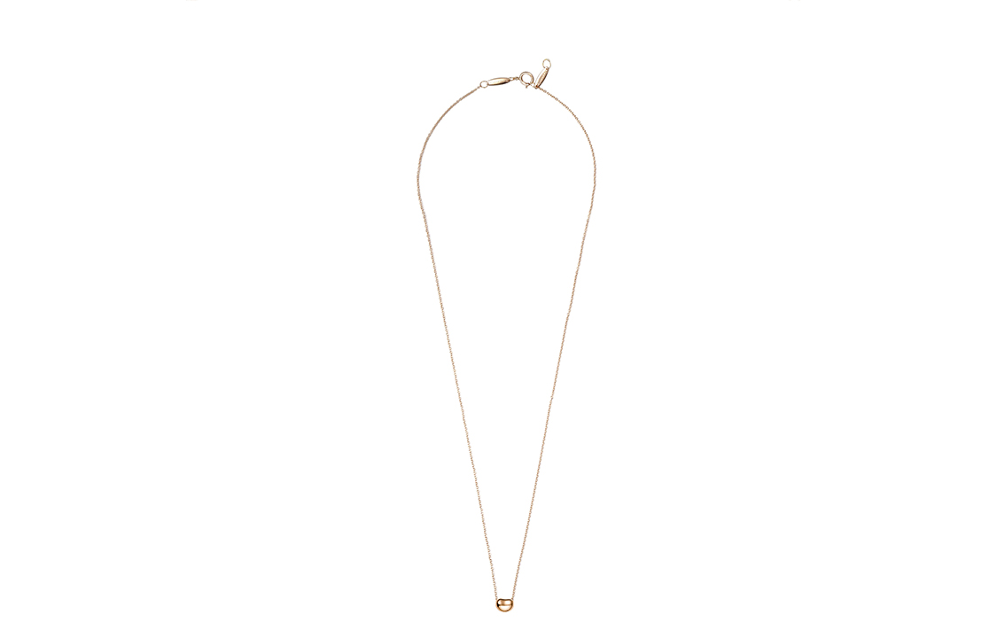 Shop (W) TIFFANY & CO. Elsa Peretti Kalung Emas Rose 18K Wanita. GRP11433