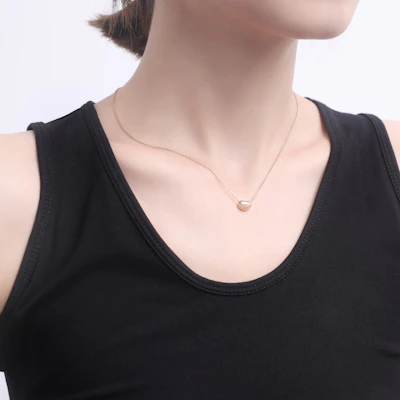 (W) TIFFANY & CO. Elsa Peretti Kalung Emas Rose 18K Wanita. GRP11433 Purchase (W) TIFFANY & CO. Elsa Peretti Kalung Emas Rose 18K Wanita. GRP11433