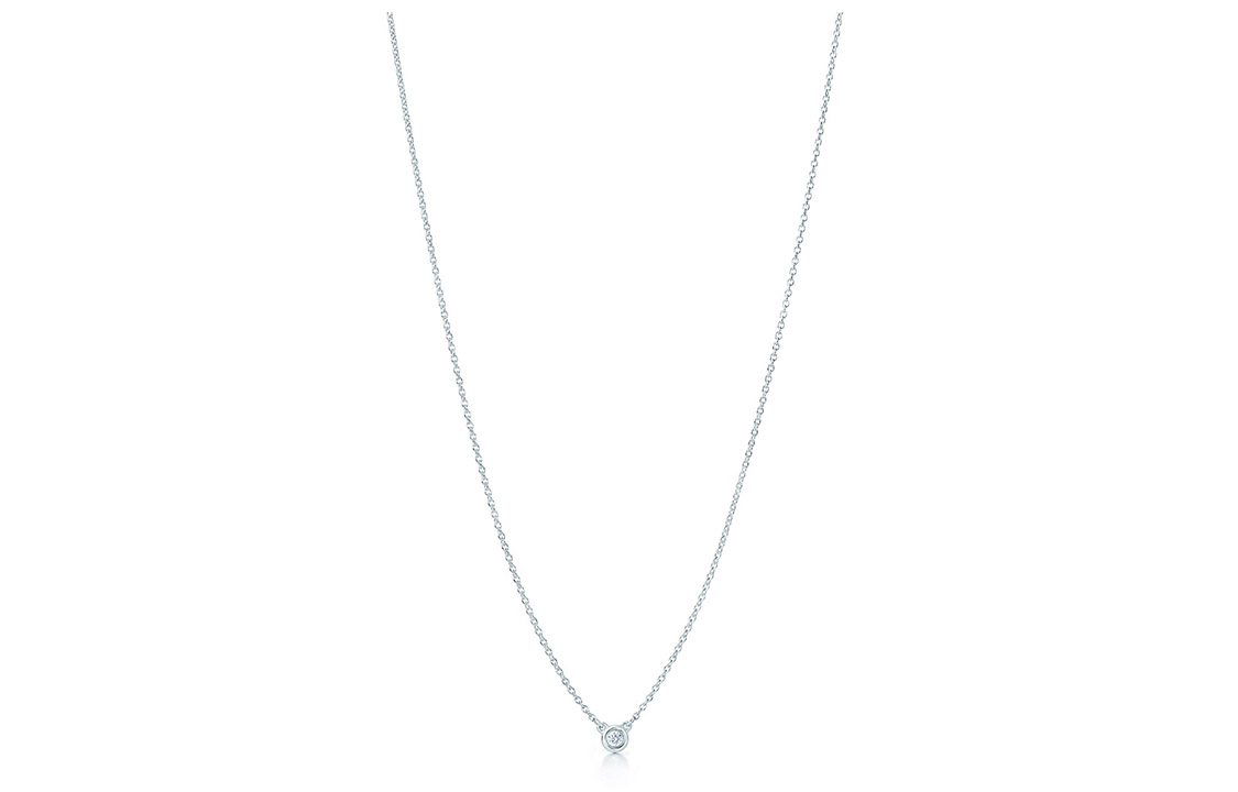 (Women) Tiffany & Co. Elsa Peretti Single Diamond Necklace 925 Silver for Women. 27513786 圖 3