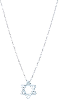 (W) TIFFANY & CO. Elsa Peretti Loket Star of David Perak Wanita GRP02391 Buy (W) TIFFANY & CO. Elsa Peretti Loket Star of David Perak Wanita GRP02391