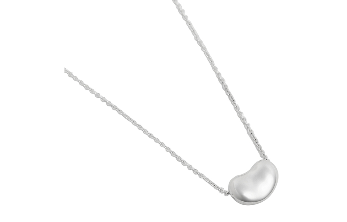(Women) TIFFANY & CO. Elsa Peretti Sterling Silver Bean Necklace for Women. 25185137 圖 2