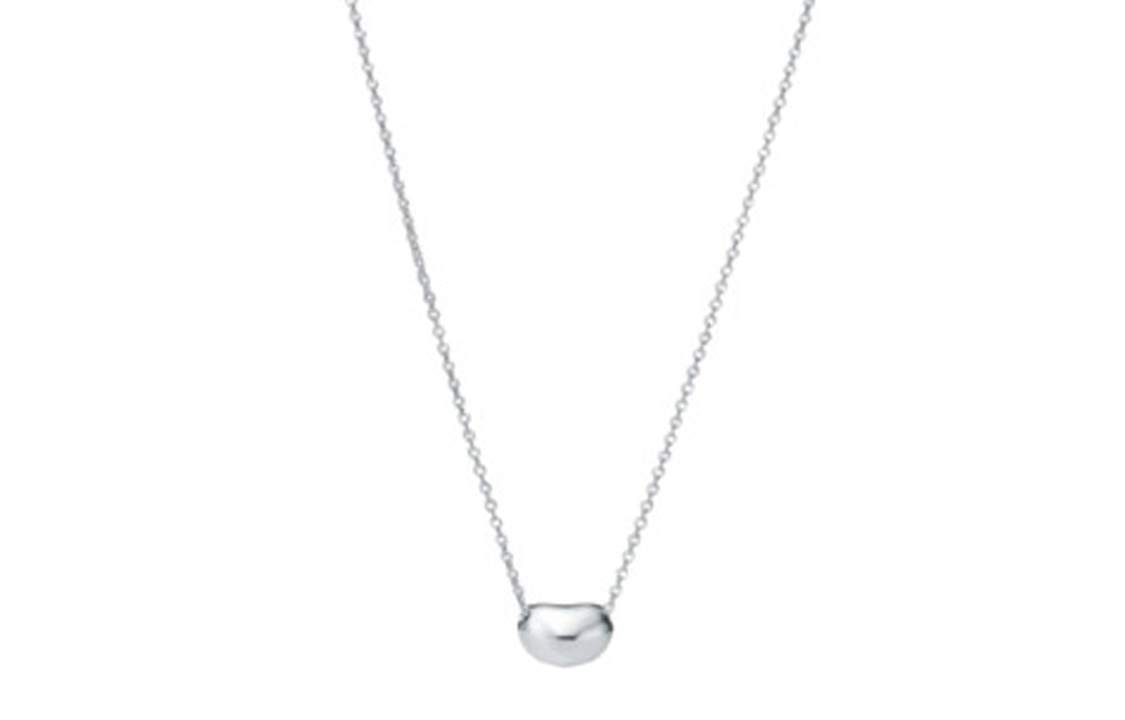 (Women) TIFFANY & CO. Elsa Peretti Sterling Silver Bean Necklace for Women. 25185137 圖 4