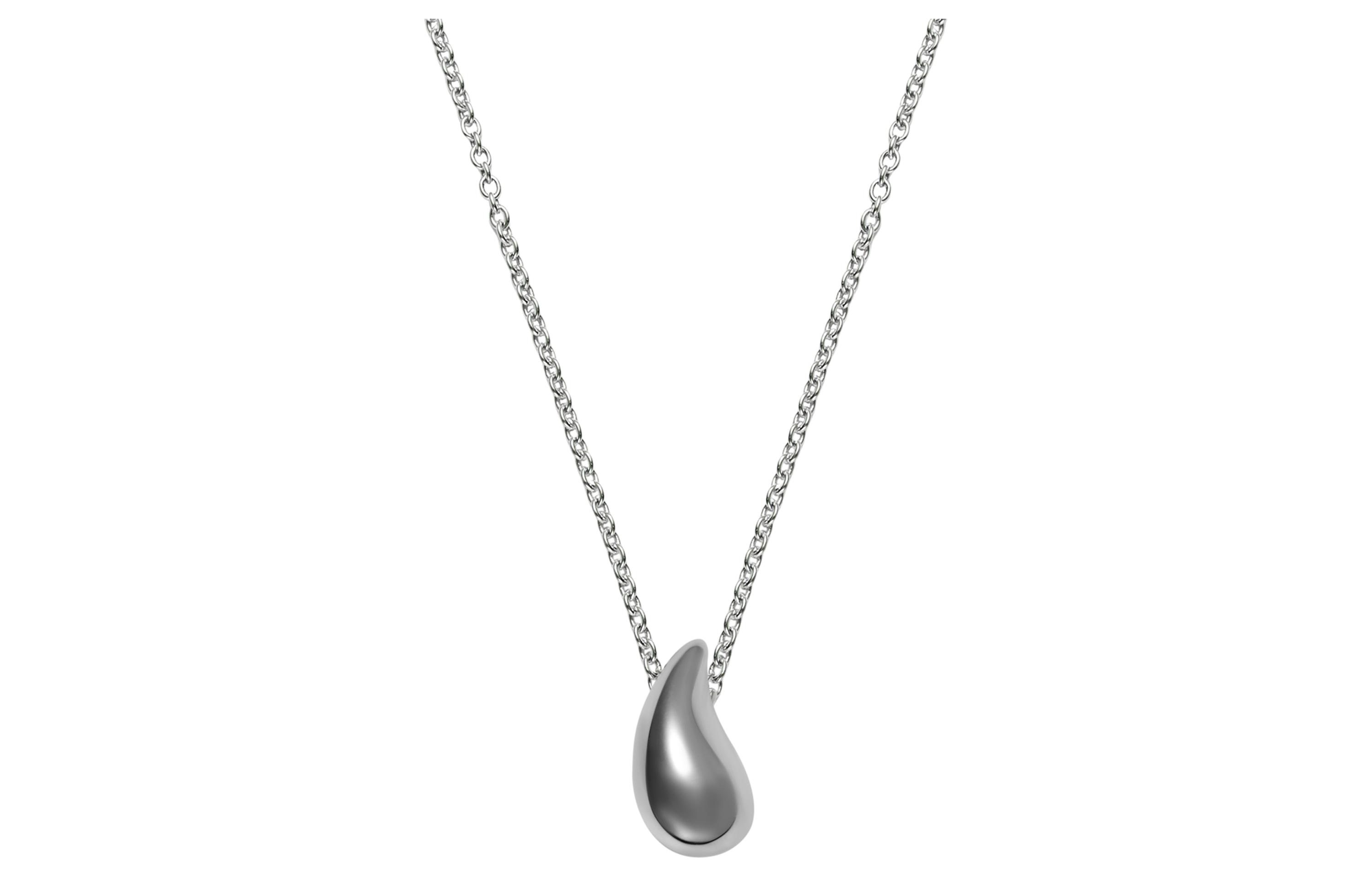(Women) TIFFANY & CO. Elsa Peretti Teardrop Sterling Silver Necklace for Women 60020672