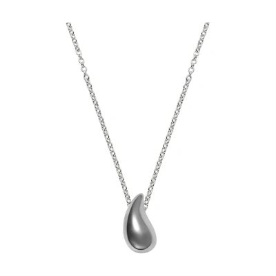 (Women) TIFFANY & CO. Elsa Peretti Teardrop Sterling Silver Necklace for Women 60020672