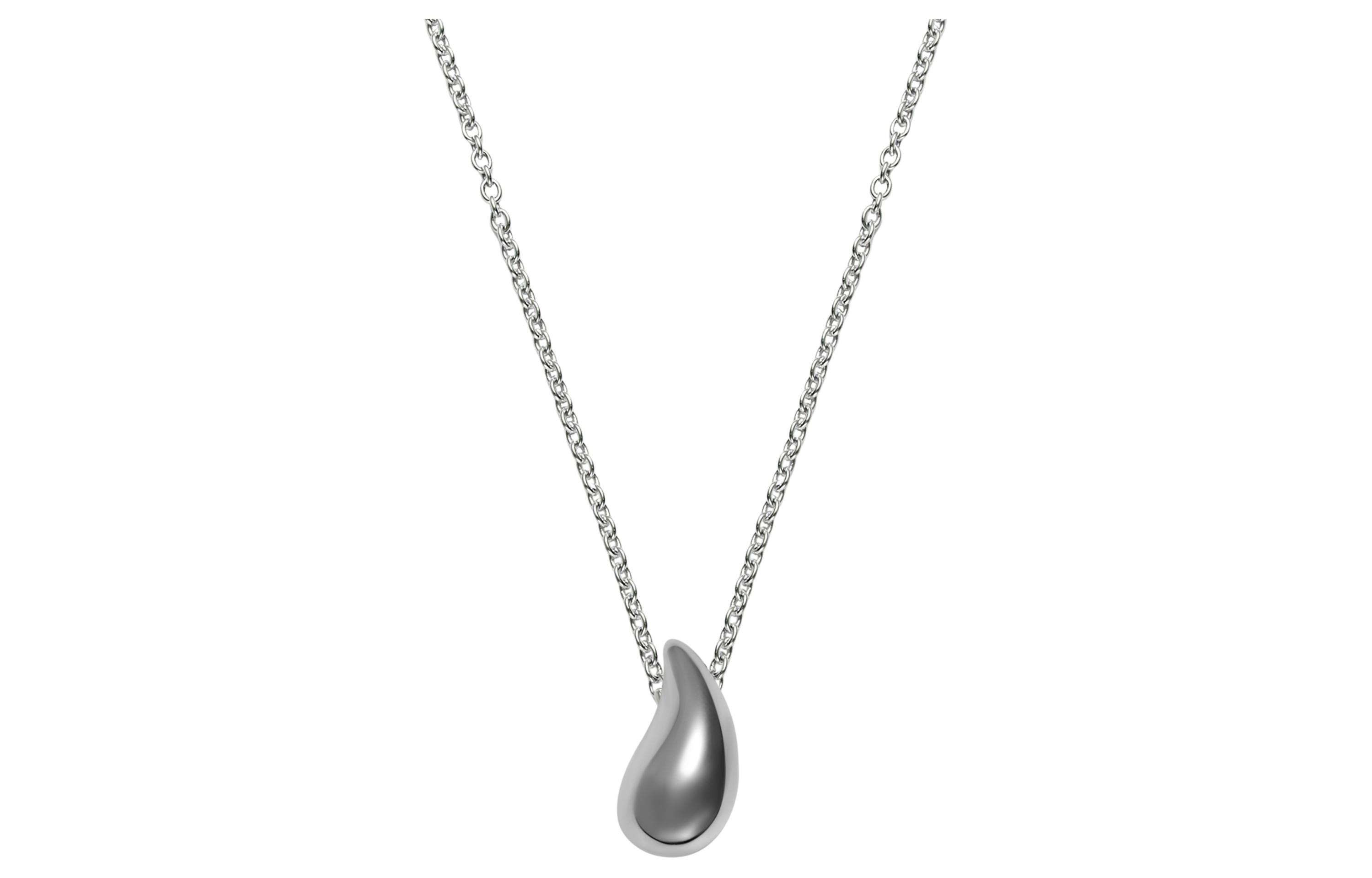 (Women) TIFFANY & CO. Elsa Peretti Teardrop Sterling Silver Necklace for Women 60020672 圖 3