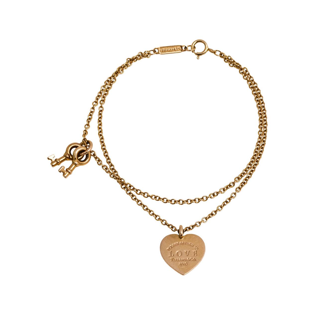 (Women) Tiffany & Co. Engraved 18K Rose Gold Bracelet for Women 60760772 圖 3