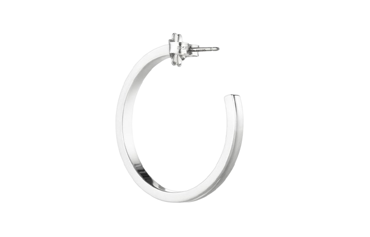 Shop (W) Tiffany & Co. 時尚現代中號S925銀耳環女款-銀色 GRP11447