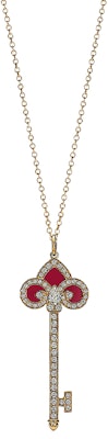 (W) Tiffany & Co. Fleur de Lis Loket Kunci Emas 18k Agate Merah Berlian Medium GRP12169 Buy (W) Tiffany & Co. Fleur de Lis Loket Kunci Emas 18k Agate Merah Berlian Medium GRP12169