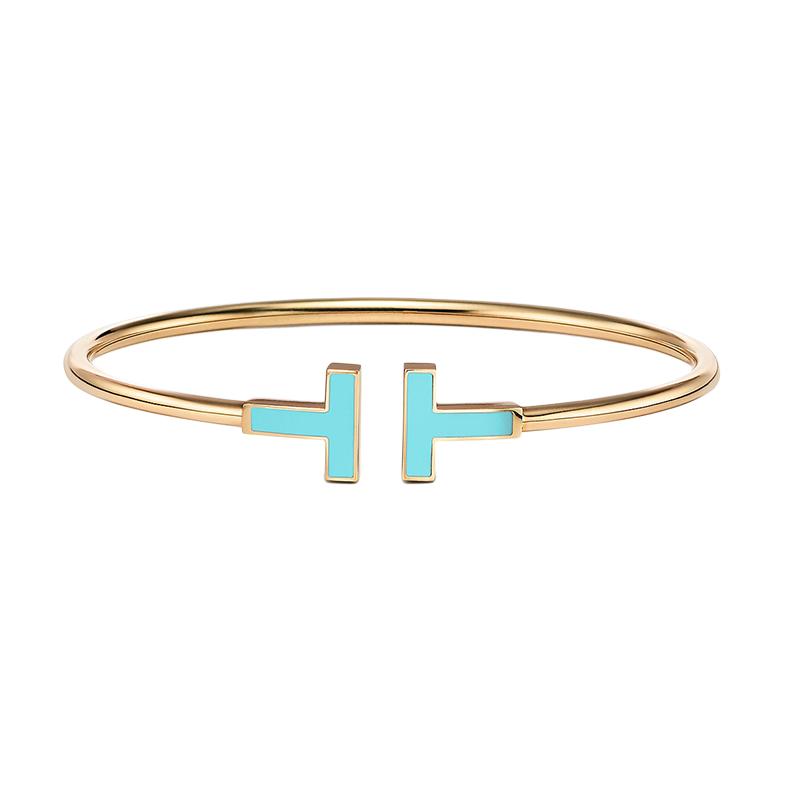 (Women) Tiffany & Co. Gradient Bamboo Jadeite Bangle Bracelet for Women. GRP11108