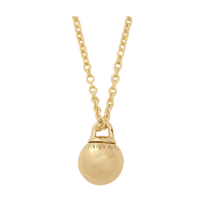 (Women) Tiffany & Co. HardWear 18K Gold Ball Necklace Women’s Gold. GRP09558