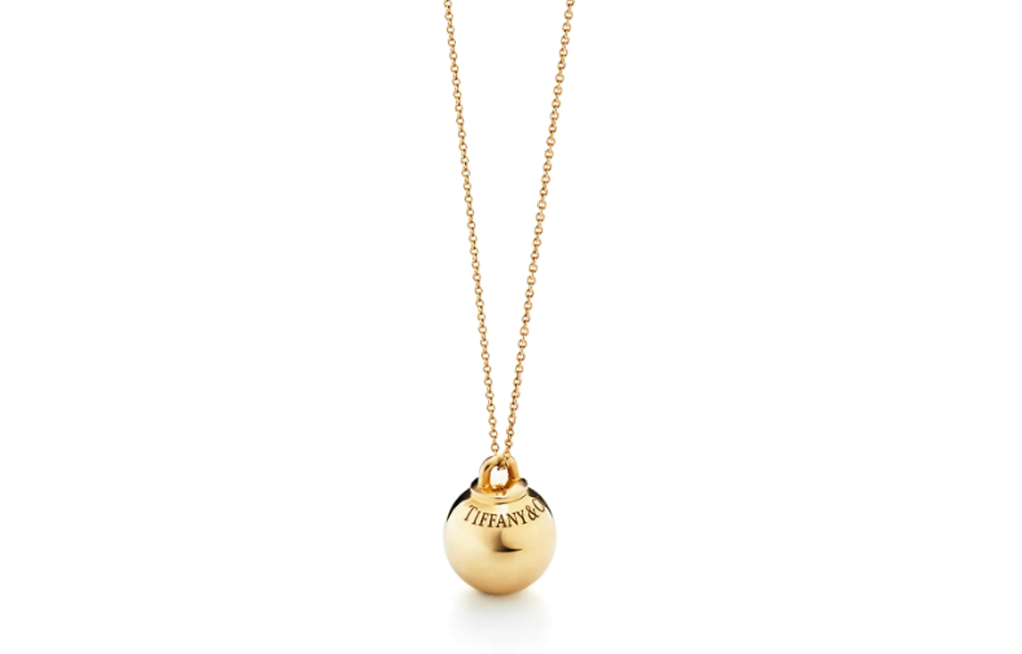 (Women) TIFFANY & CO. HardWear 18k Gold Ball Pendant Necklace for Women - Gold 60007712