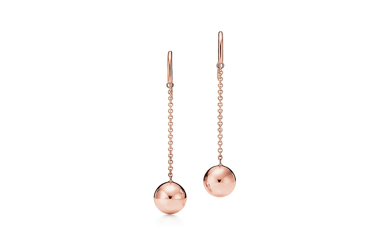 (Women) Tiffany & Co. HardWear Ball Hook Rose Gold Earrings for Women. 38172816