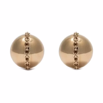 (Women) Tiffany & Co. HardWear Bolt Stud Earrings 18K Gold Gold Color. GRP10329