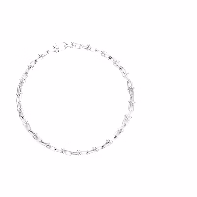 (Women) TIFFANY & CO. HardWear Chain Link Silver Bracelet for Women. GRP10100