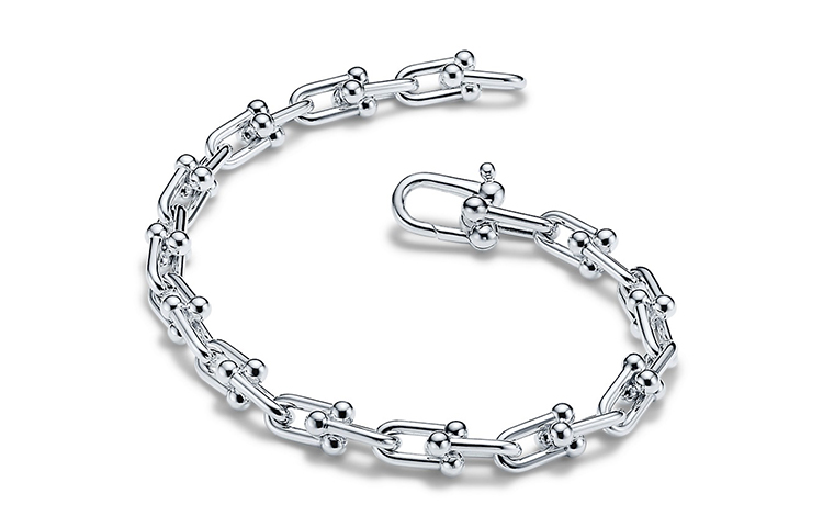 (Women) Tiffany & Co. HardWear Chain Link Small 925 Silver Bracelet for Women - Silver. GRP09435 圖 3