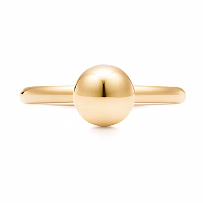 (Women) Tiffany & Co. HardWear Collection Spherical Ring (18k Gold, Women's, Gold) GRP09540